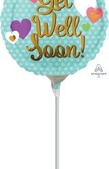 Westcoast Balloon 35495 Get Well Soon Hearts