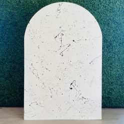 Westcoast Balloon 5.5Ft Wood Arch Panel Rental - Splatter