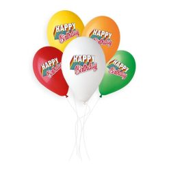 Westcoast Balloon 940282 Gemar Happy Birthday Assortment 13 Round (50Ct)