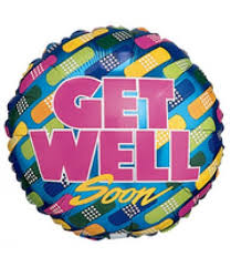 Westcoast Balloon 11533 Get Well Bandaids