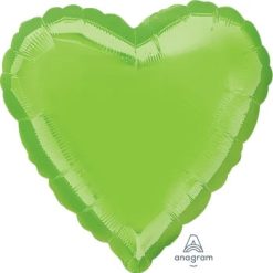 Westcoast Balloon 22439 Iridescent Lime Green Heart