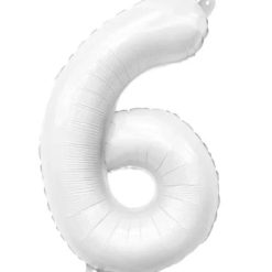 Westcoast Balloon 55483 Ellie'S White Number 6