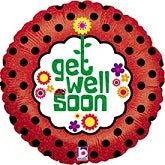 Westcoast Balloon 86757 Get Well Polka Dots
