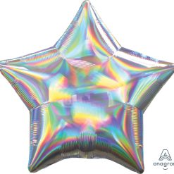 Westcoast Balloon 39270 Iridescent Silver Star