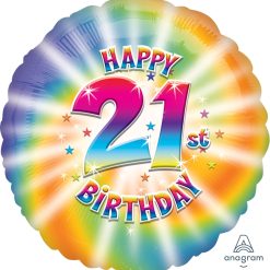 Westcoast Balloon 25909 Happy 21St Birthday