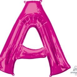 Westcoast Balloon 35402 Letter A Pink
