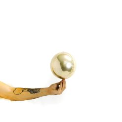Westcoast Balloon 288822 Loon Balls 18Cm (7) Metallic White Gold