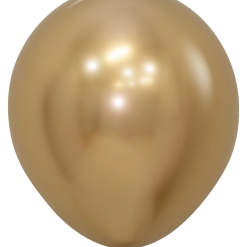 Westcoast Balloon 179544 Reflex Gold 18 Round (25Ct)