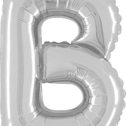 Westcoast Balloon 34902SP Letter B Silver 14In