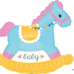 Westcoast Balloon 34243 Baby Shower Rocking Horse