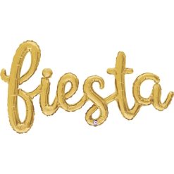 Westcoast Balloon 35806 Fiesta Script Gold