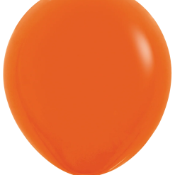 Westcoast Balloon 251349 Fashion Orange 18 Round (25Ct)