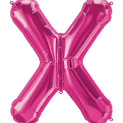 Westcoast Balloon 59650 Letter X Pink