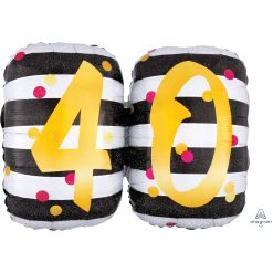 Westcoast Balloon 37168 Pink & Gold 40