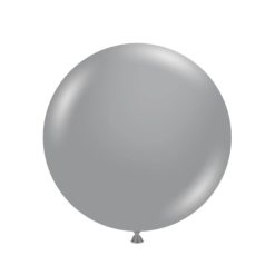 Westcoast Balloon 17032 Tuftex Metallic Silver 17 Round (50Ct)