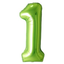 Westcoast Balloon FN40071 Number 1 Green
