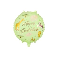 Westcoast Balloon FB388 Happy Birthday Safari