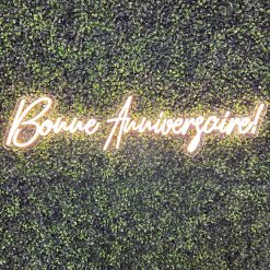 Westcoast Balloon Bonne Anniversaire! Neon Sign Rental