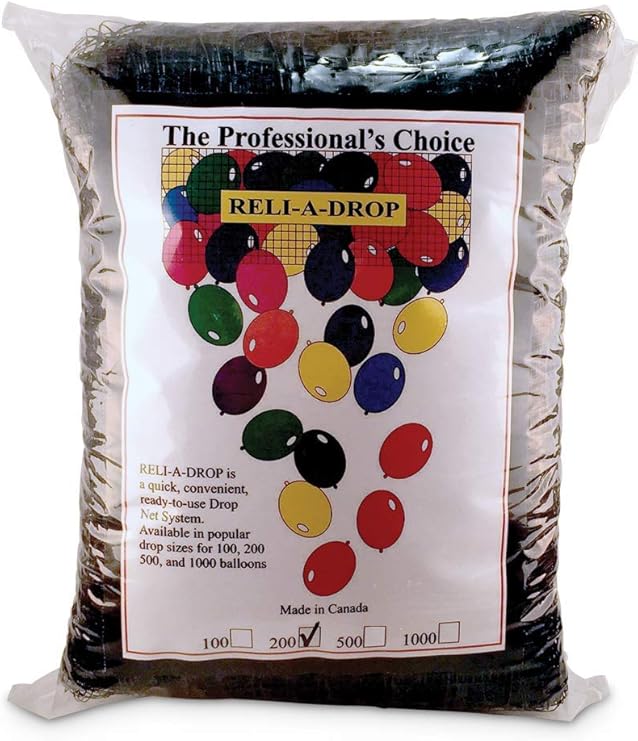 Westcoast Balloon Reli-A-Drop Balloon Drop Net For 200 Balloons