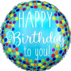 Westcoast Balloon 35148 HBD To You Dots