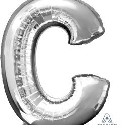 Westcoast Balloon 32950 Letter C Silver
