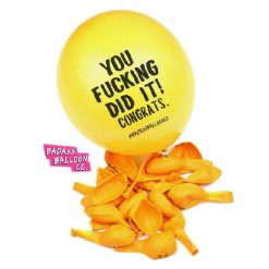 Westcoast Balloon You F*Cking Did It! Congrats - Assorted Colors