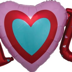 Westcoast Balloon 38713 Satin Infused I Heart You