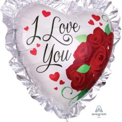 Alternative view of Westcoast Balloon 27638 Love You Ruffle