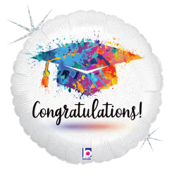 Westcoast Balloon 36800 Painterly Grad Congratulations