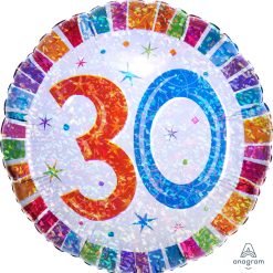 Westcoast Balloon 16069 Radiant Birthday 30