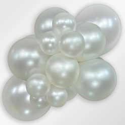 Alternative view of Westcoast Balloon 806129 Satin White 260S (50Ct)