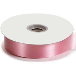 Westcoast Balloon Flora Satin Ribbon - Pink 1 - 7/6 In