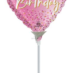 Westcoast Balloon 45892 Happy Birthday Sparkle