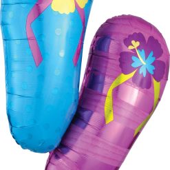 Alternative view of Westcoast Balloon 39686 Hibiscus And Flip Flop