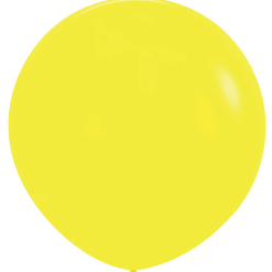 Westcoast Balloon 151663 Fashion Yellow 24 Round (10Ct)
