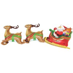 Westcoast Balloon 35399 Santa & Reindeer
