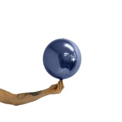 Westcoast Balloon 289023 Loon Balls 25Cm (10) Metallic Navy Blue