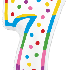 Westcoast Balloon 25387 Birthday Candle 7