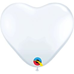 Westcoast Balloon 43735 White 11 Heart (100Ct)
