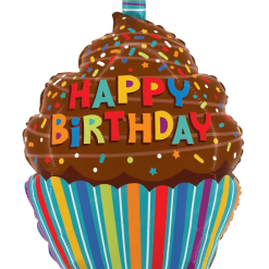 Westcoast Balloon 25361 StandUps Birthday Cupcake