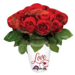 Westcoast Balloon 27634 Love Roses