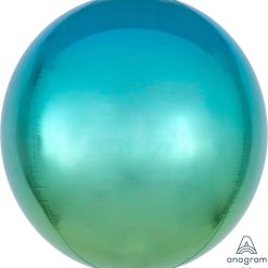 Westcoast Balloon 39849 Ombre Orbz Blue & Green
