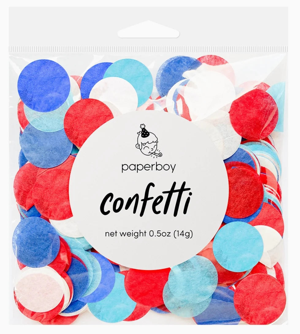 Westcoast Balloon Confetti - Red, White & Blue