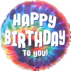 Westcoast Balloon 41793 Tie Dye Birthday