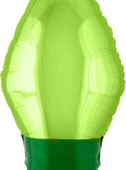 Westcoast Balloon 42047 Green Christmas Light Bulb