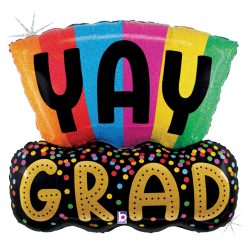 Westcoast Balloon 25349 Colorful Yay Grad