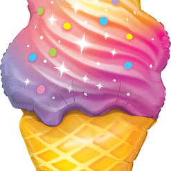 Westcoast Balloon 87951 Rainbow Swirl Ice Cream
