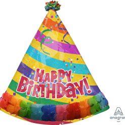 Westcoast Balloon 31229 Party Hat With Streamers