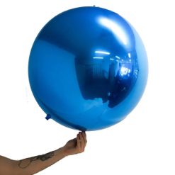Westcoast Balloon 287827 Loon Balls 61Cm (24) Metallic Royal Blue