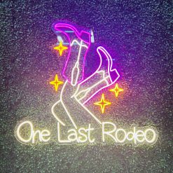 Westcoast Balloon One Last Rodeo Neon Sign Rental